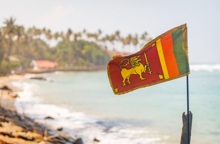 The Sri Lankan Flag